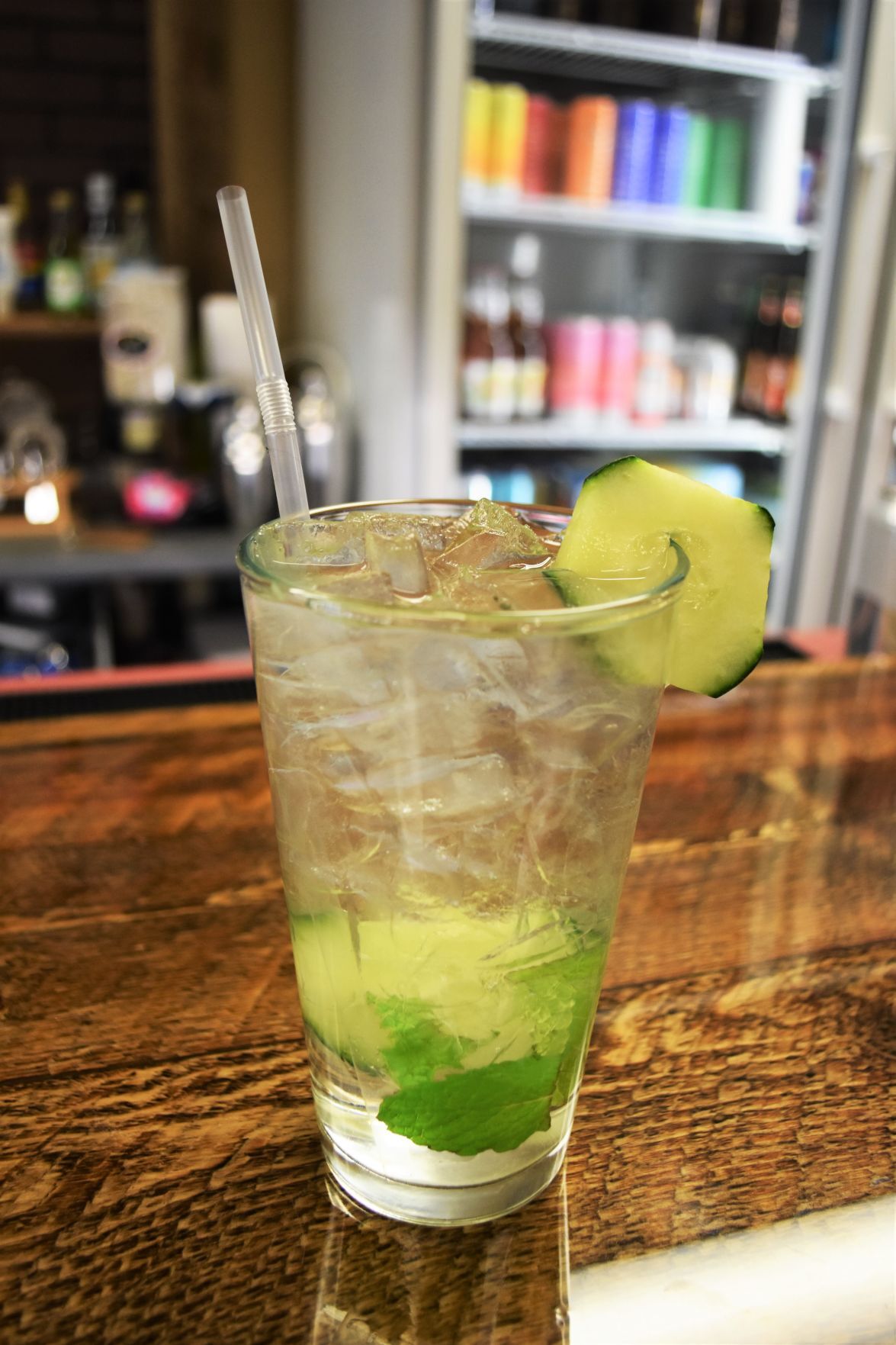 Cucumber melon cooler
